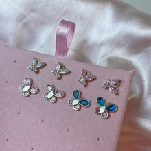 Cargar imagen en el visor de la galería, Maripositas en plata