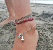 Cargar imagen en el visor de la galería, Tobillera Verano Azul