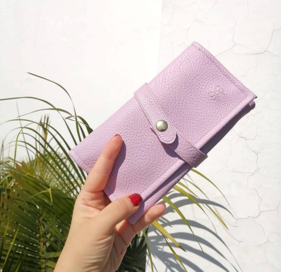 Joyero Lila de cartera