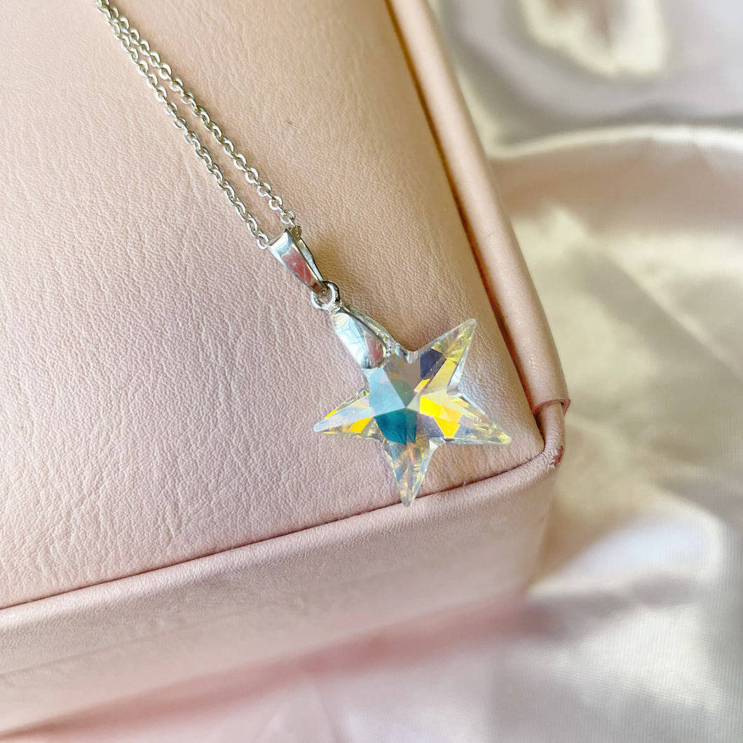 Maxi Shine Star plateada